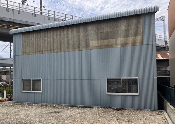 広島県福山市・K様工場｜キクスイSPパワーサーモFで屋根塗装・外壁塗装　施工後 (3)