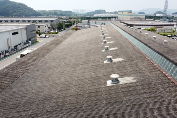 岡山県岡山市│シーリング劣化による雨漏り補修・遮熱塗料で屋根塗装 (3)