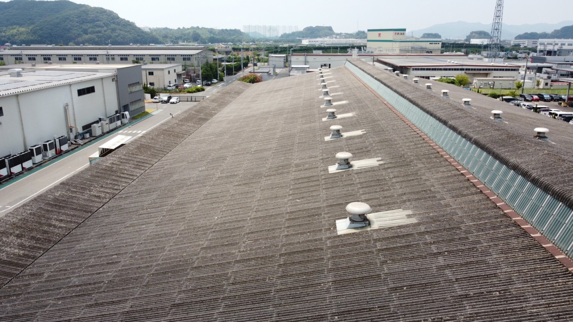 岡山県岡山市│シーリング劣化による雨漏り補修・遮熱塗料で屋根塗装 (3)